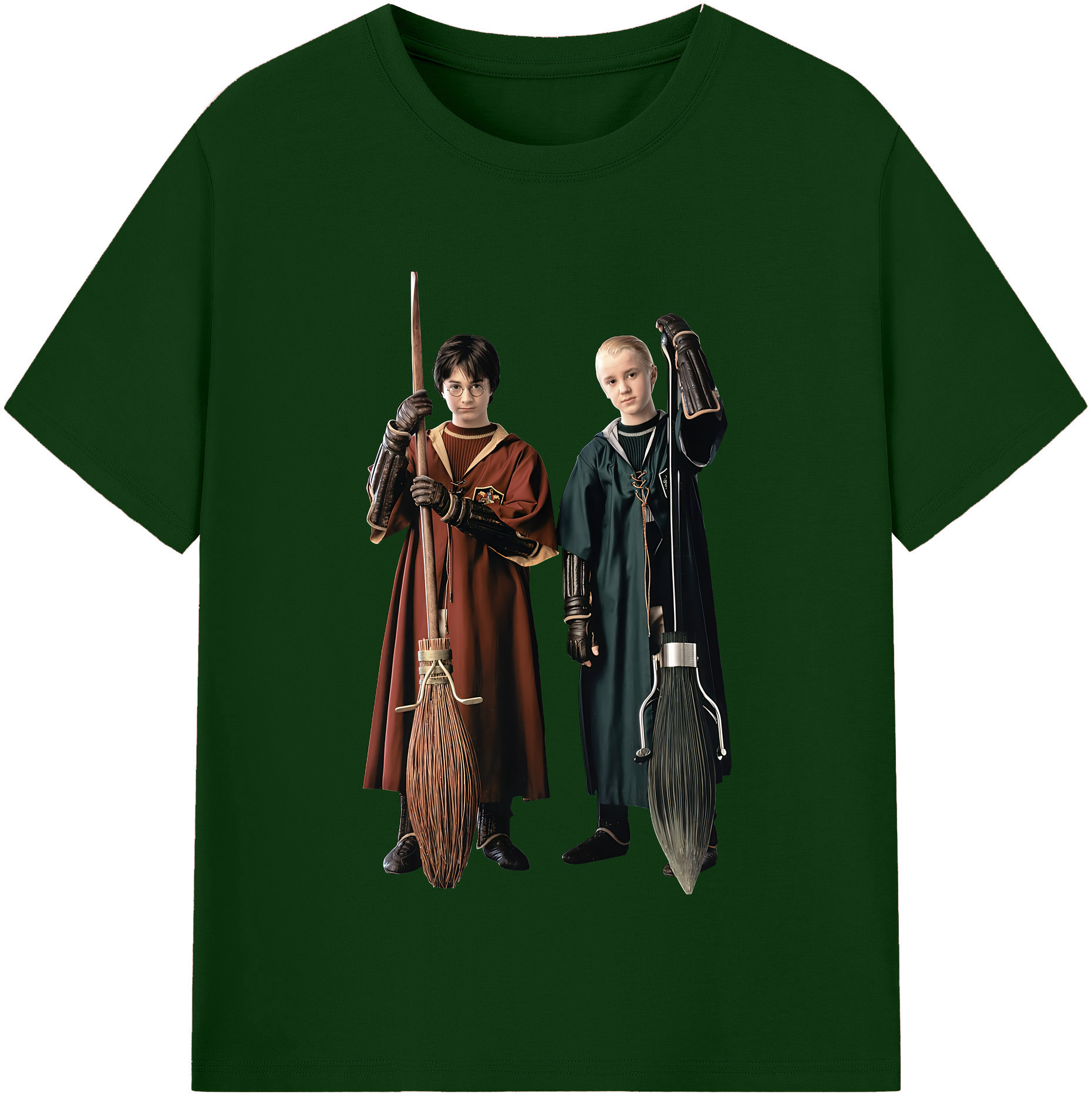 （画像用） Harry Potter ハリー・ポッターシリーズ 綿100％半袖Tシャツ（フロントプリント）